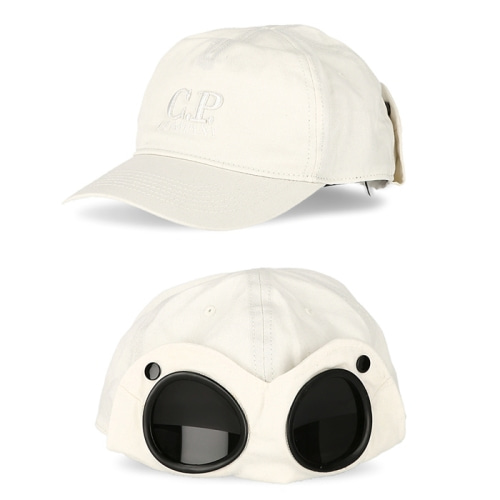[CP컴퍼니] P_08CMAC096A 103 로고 고글 볼캡 모자