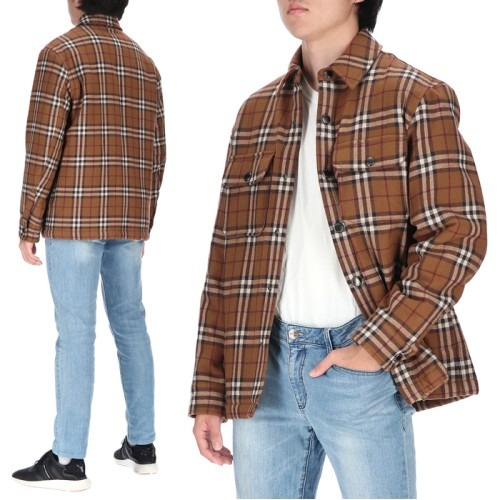 [버버리] 빈티지 체크 8057372 M CALMORE 남성 셔츠 자켓