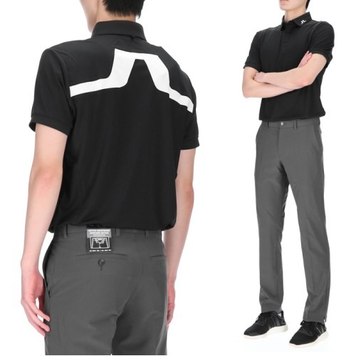 [제이린드버그] 로고 GMJT07624 9999 남성 골프 폴로 반팔 티셔츠