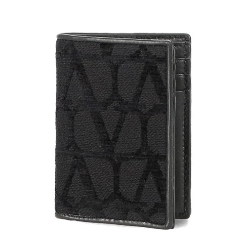 [발렌티노] V 로고 3Y2P0713 WAW 0NO 카드지갑 중지갑