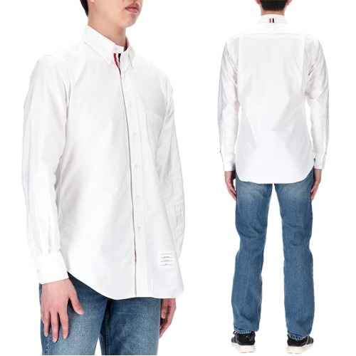 [톰브라운] MWL010E F0313 100 클래식 옥스포드 셔츠