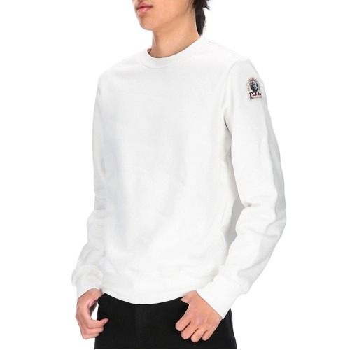 [파라점퍼스] 로고 패치 PMFLEY21 505 기모안감 남성 맨투맨 티셔츠